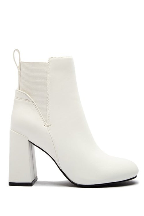 Midtown Bootie-White