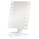CALA LED Lights Vanity Portable Makeup Mirror: White