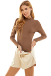 TCEC- Basic Bodysuit-Brown