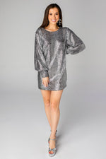 Buddy Love-Chacha Sequin Shift Dress-Crocodile Rock