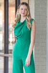 SALE-Searching For The One Jumpsuit-Emerald
