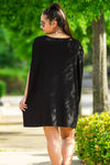 The Perfect Piko Short Sleeve Tunic-Black