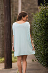 The Perfect Piko Half Sleeve Tunic-Mint