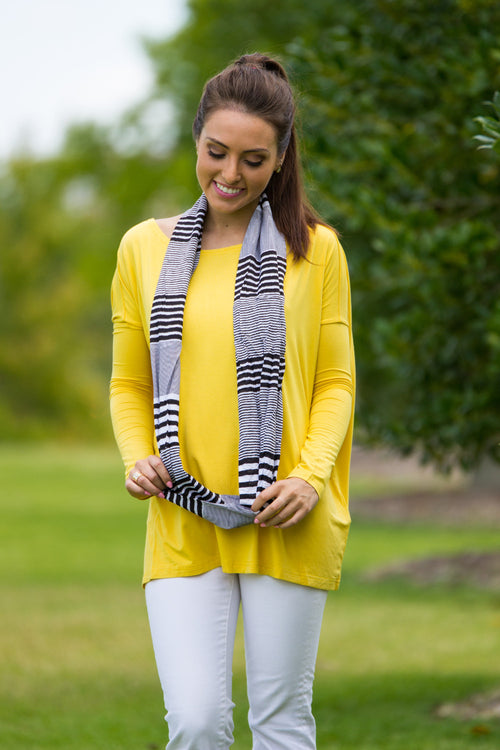 The Perfect Piko Top-Mustard