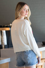 XOXO Pullover-White