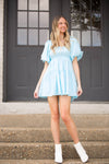 Whisper In The Wind Dress-Aqua
