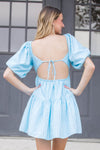 Whisper In The Wind Dress-Aqua