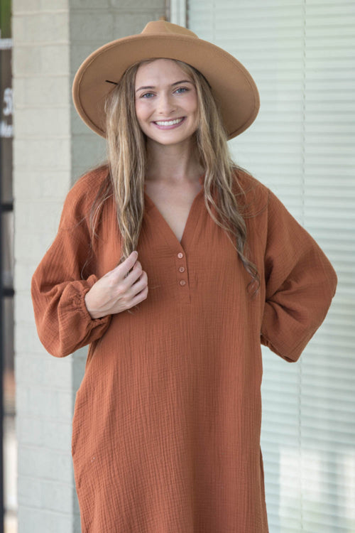 Pumpkin Spice Dress-Spice
