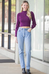 SALE-Enchanted Sweater-Purple