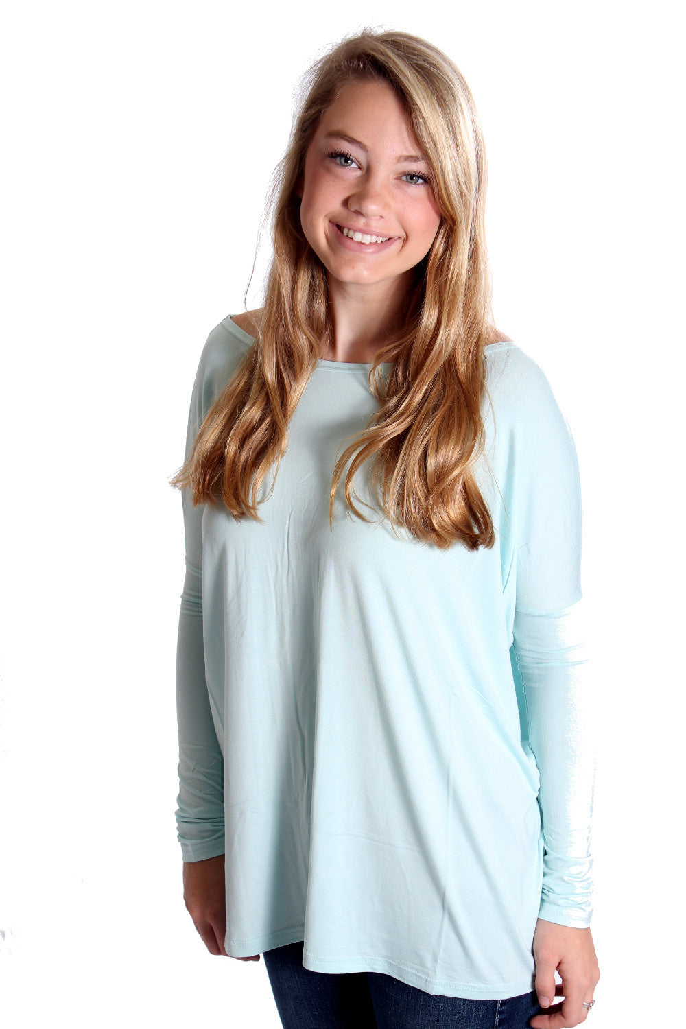 The Perfect Piko Top-Mint - Simply Dixie Boutique
 - 1