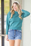 Fresh Ideas Sweater-Peacock