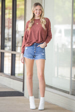 SALE-Zenana-Drop Shoulder Oversized Sweater