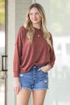 SALE-Zenana-Drop Shoulder Oversized Sweater