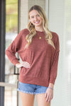 SALE-Zenana-Drop Shoulder Oversized Sweater
