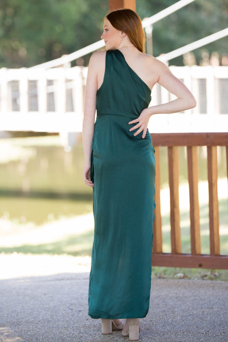 Green dresses for store sale