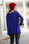 SALE-The Perfect Piko Top-Violet