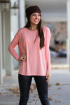 The Perfect Piko Top-Peach