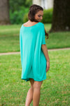 The Perfect Piko Half Sleeve Tunic-Light Green - Simply Dixie Boutique
 - 2
