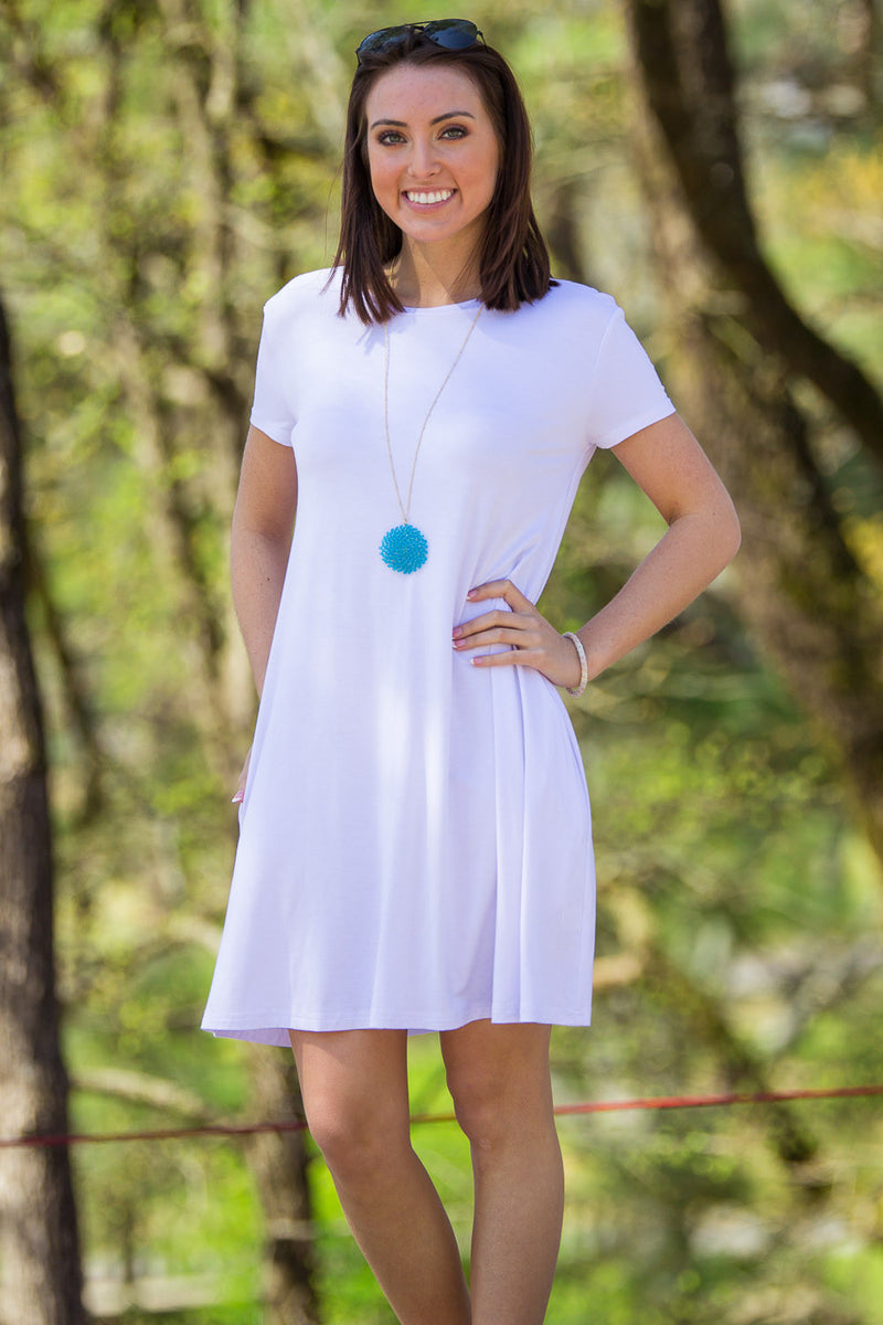 Short swing best sale dress