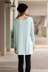 The Perfect Piko Tunic Top-Mint