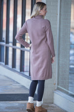 Finally Over Longline Sweater-Mocha