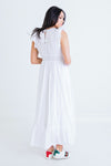 It's A Love Story Dress - White