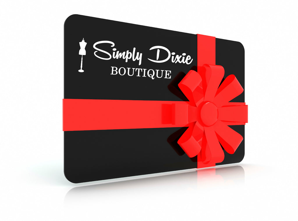 Gift Card - Simply Dixie Boutique
