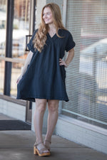 Black Gauze Zenana Dress