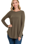 Zenana-Long Sleeve Top