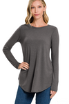 Zenana-Long Sleeve Top
