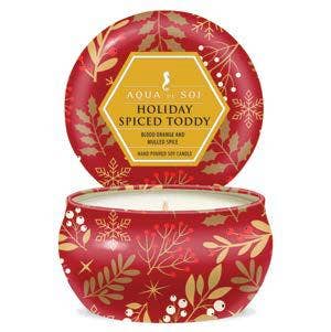 Holiday Spiced Toddy 4oz Petite Aqua De Soi Tin
