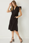 Covered By Love Maxi Dress - Black