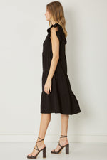Covered By Love Maxi Dress - Black