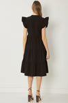 Covered By Love Maxi Dress - Black