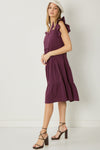 Wonderstruck Maxi Dress - Eggplant