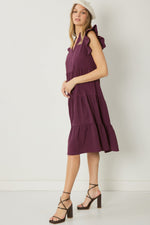 Wonderstruck Maxi Dress - Eggplant