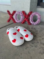 Valentine's Heart Slippers