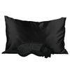 Kitsch-Satin Sleep Set-Black